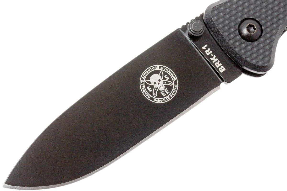 ESEE Knives Zancudo D2 Black, BRKR2B Couteau De Poche 5 ESEE Knives Zancudo D2 Black, BRKR2B Couteau De Poche – Image 3