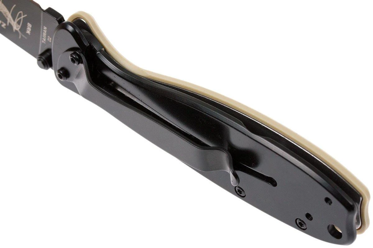 ESEE Knives Zancudo D2 Desert Tan-Black, BRKR2DTB Couteau De Poche 7 ESEE Knives Zancudo D2 Desert Tan-Black, BRKR2DTB Couteau De Poche – Image 5