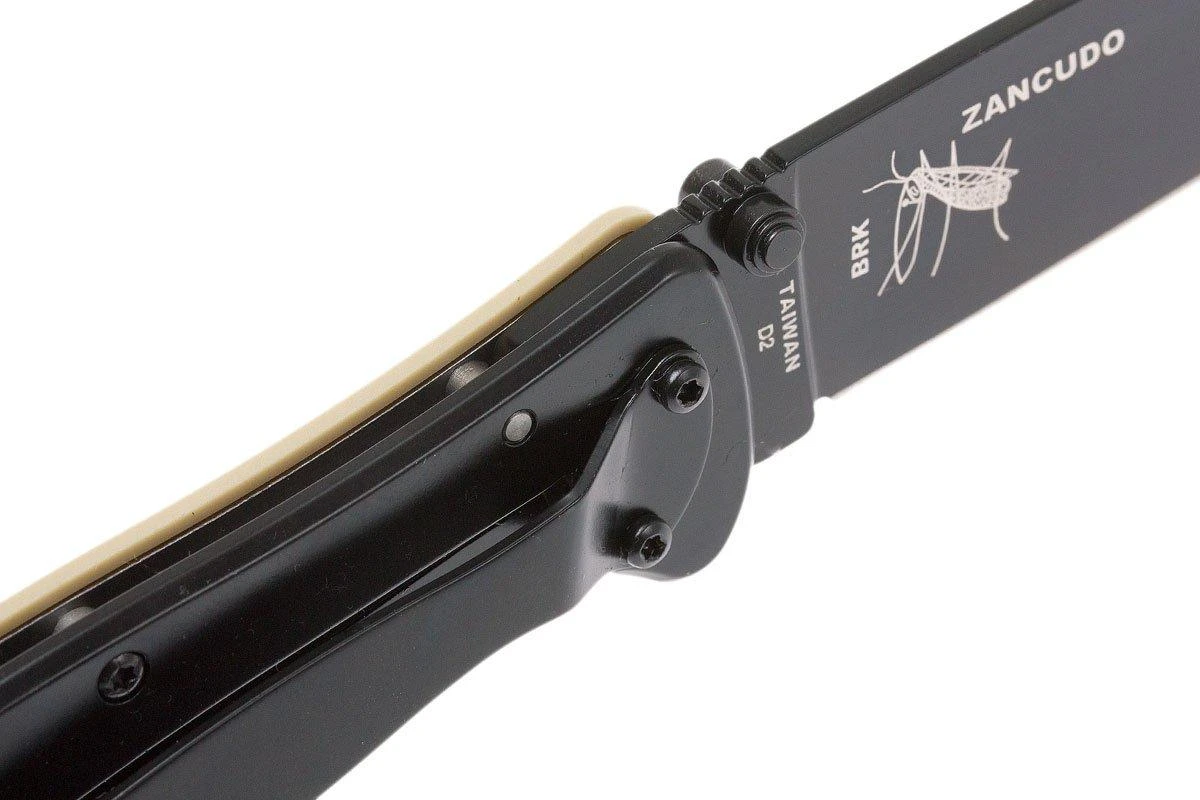 ESEE Knives Zancudo D2 Desert Tan-Black, BRKR2DTB Couteau De Poche 8 ESEE Knives Zancudo D2 Desert Tan-Black, BRKR2DTB Couteau De Poche – Image 6