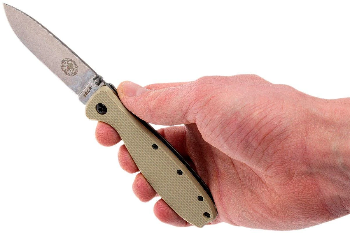 ESEE Knives Zancudo AUS8 Desert Tan-Stonewashed, BRKR1DT Couteau De Poche 10 ESEE Knives Zancudo AUS8 Desert Tan-Stonewashed, BRKR1DT Couteau De Poche – Image 8