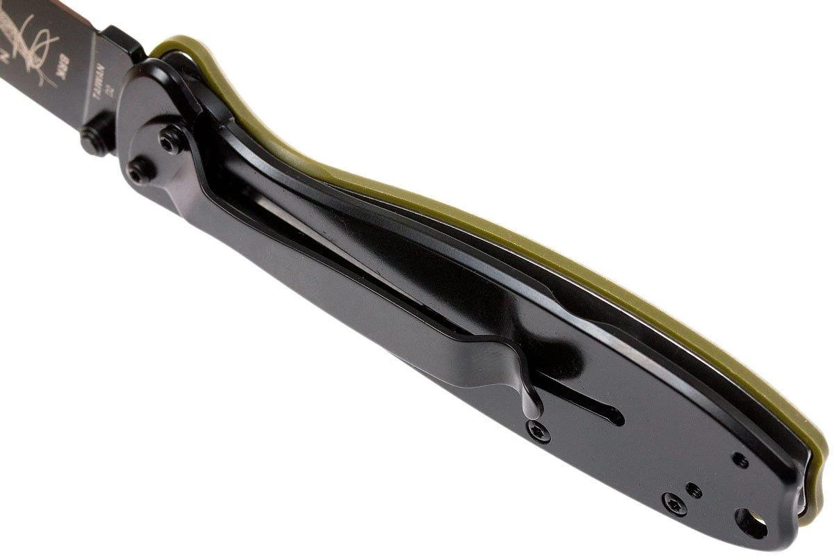 ESEE Knives Zancudo D2 OD-Green-Black, BRKR2ODB Couteau De Poche 7 ESEE Knives Zancudo D2 OD-Green-Black, BRKR2ODB Couteau De Poche – Image 5