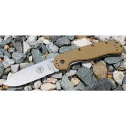 Couteau ESEE Avispa Coyote Brown Blade Acier AUS-8 Manche FRN Frame Lock BRK1301CB - Free Shipping