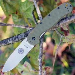 Couteau Esee Avispa Od Green Lame Acier D2 Manche FRN Framelock BRK1302OD - Free Shipping