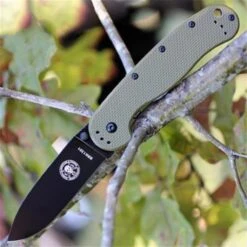 Couteau Esee Zancudo Od Green Lame Black Acier D2 Manche FRN Framelock BRK1302ODB - Free Shipping