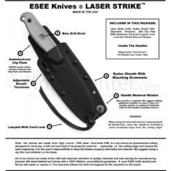 Couteau Lame Lisse Manche Vert Laser Strike Esee 14 Couteau Lame Lisse Manche Vert Laser Strike Esee -Esee Knives couteau lame lisse manche vert laser strike esee 5