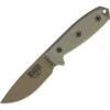 Couteau Lame Lisse Terre Manche Terre Model 3 Esee 2 Couteau Lame Lisse Terre Manche Terre Model 3 Esee -Esee Knives couteau lame lisse terre manche terre model 3 esee