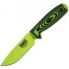 Couteau Lame Lisse Vert Manche 3D Noir Et Vert Model 4 Esee -Esee Knives couteau lame lisse vert manche 3d noir et vert model 4 esee