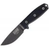 Couteau Lame Lisse Model 3 Esee 2 Couteau Lame Lisse Model 3 Esee -Esee Knives couteau model 3 black g 10 plain edge esee