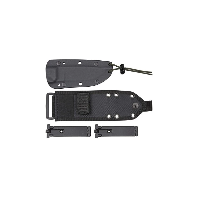 Couteau Lame Lisse Desert Tan Manche Vert Model 4 Esee 4 Couteau Lame Lisse Desert Tan Manche Vert Model 4 Esee – Image 2