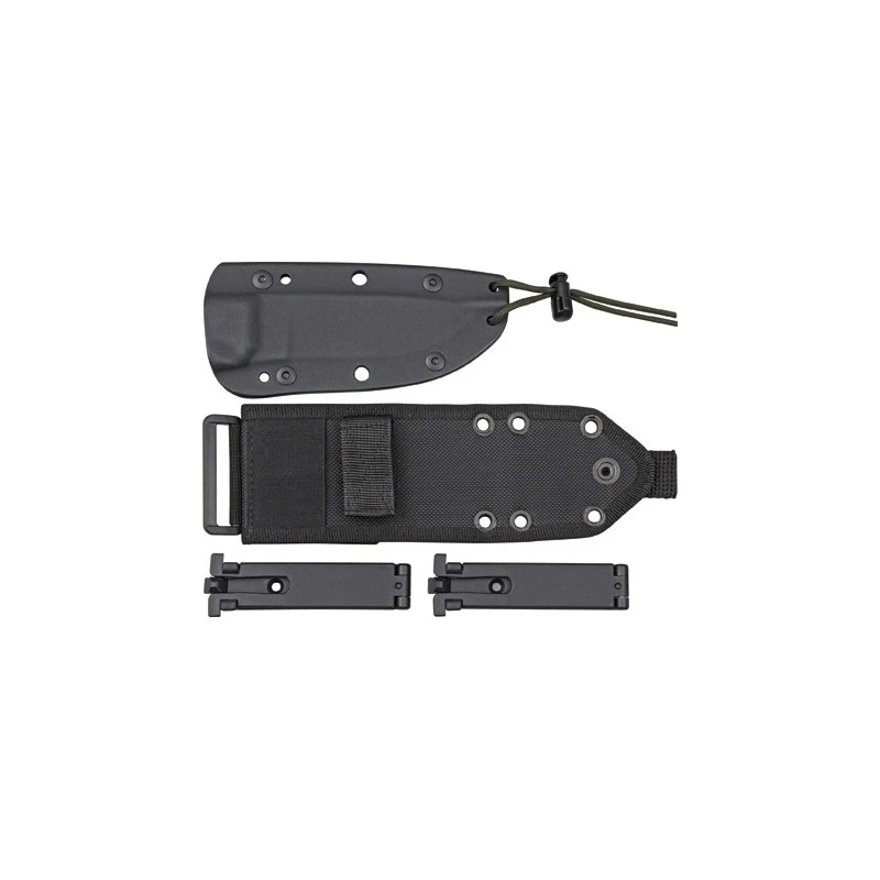 Couteau Semi Dentelée Manche Vert OD Model 4 Esee 4 Couteau Semi Dentelée Manche Vert OD Model 4 Esee – Image 2