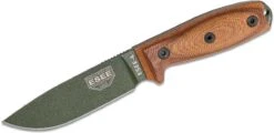ES4POD011 Couteau ESEE ESEE-4 OD Green Acier 1095 Carbon Manche Natural Micarta USA - Livraison Gratuite
