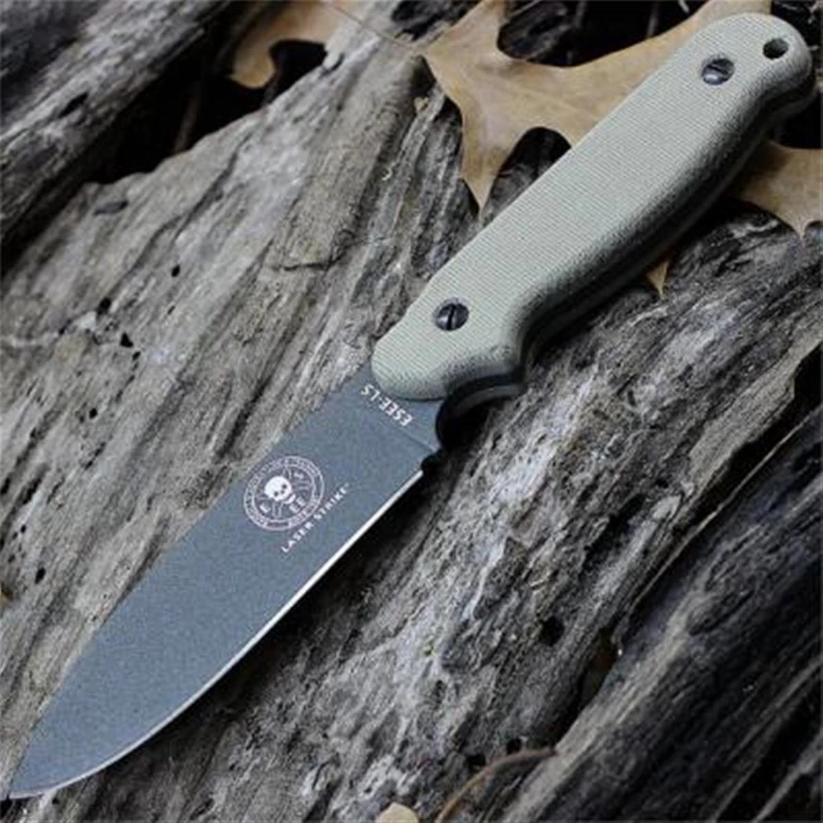 Couteau De Survie ESEE Laser Strike Acier 1095 Manche Micarta Made In USA ESLSPTG - Free Shipping 3 Couteau De Survie ESEE Laser Strike Acier 1095 Manche Micarta Made In USA ESLSPTG - Free Shipping